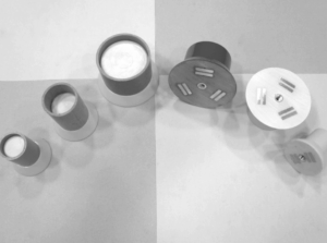 Maintiens Magnétiques pour Tubes PVC